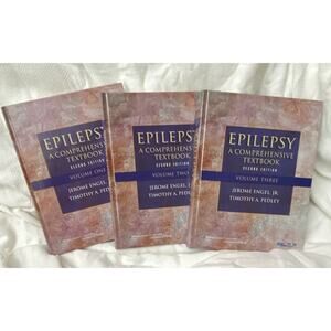 Epilepsy: A Comprehensive Textbook, 2nd Ed, Engel, Pedley, Lippincott, HC, 3 Vol